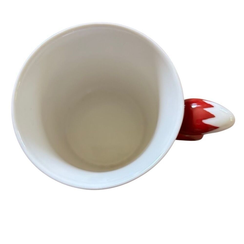 Starbucks Red Fox Tail Handle 2012 8oz Coffee Mug - Picture 5 of 7